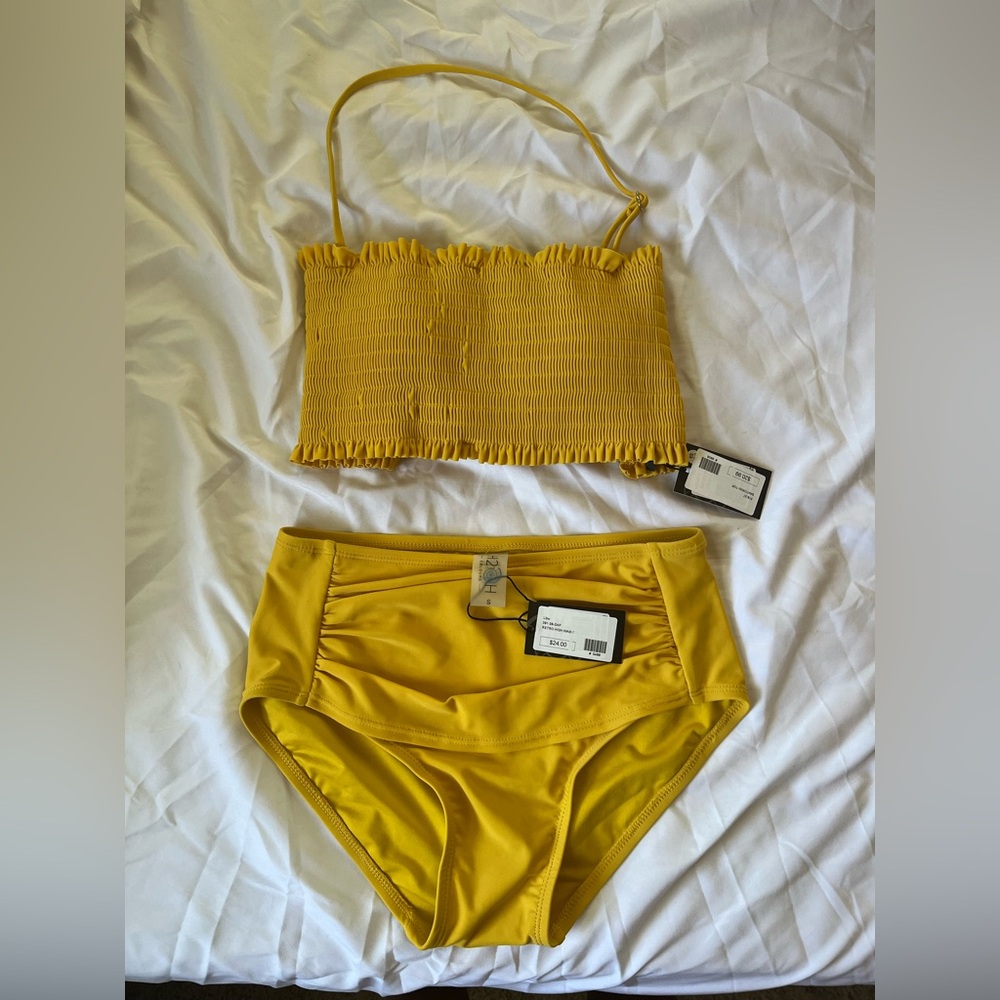 NWT Yellow Bikini Set
